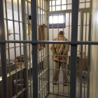 Primera imagen de 'El Chapo' Guzmán en su nueva celda.-