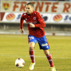 Nano durante un partido con el Numancia. / VALENTÍN GUISANDE-