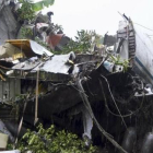 Restos del avión que se ha estrellado en Sudán del Sur.-REUTERS