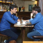 Pedro Sánchez y Jordi Évole, durante la entrevista de este domingo.-LA SEXTA