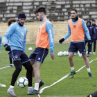 Higinio podría ser la gran novedad en el Numancia para formar en la punta de ataque.-Luis Ángel Tejedor