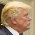 En la imagen un registro del presidente de Estados Unidos, Donald Trump-EFE
