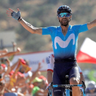 Alejandro Valverde triunfa en la segunda etapa de la Vuelta.-MANUEL BRUQUE