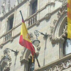 Bandera europa, española y catalana-EDUARD MATRIN-BORREGON