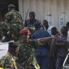 El general Cyrile Ndayirukiye el pasado 13 de mayo, día del golpe de Estado.-Foto: REUTERS