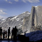Vista de uno de los puntos más emblemáticos del Parque Nacional de Yosemite, el glaciar Half Dome.-Foto: AP / DINO VOURNAS