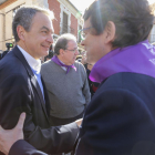 Rodríguez Zapatero saluda a Fernández Mañueco-ICAL