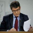 El ministro de Energía, Álvaro Nadal, ayer en la Moncloa.-JOSÉ LUIS ROCA