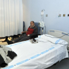 Un paciente en la Unidad de estancia corta en el hospital Santa Bárbara.-VALENTÍN GUISANDE