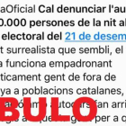 Imagen del supuesto mensaje escrito por Pilar Rahola, que ha resultado ser falso-MALDITO BULO