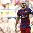 Javier Mascherano, durante el partido disputado el Barça contra el Las Palmas el sábado pasado.-EFE / ALEJANDRO GACÍA