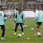 El Numancia ya prepara la visita del Lugo.-LUIS ÁNGEL TEJEDOR
