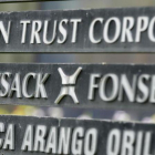 Placa del despacho de Mossack Fonseca en Panamá.-AP / ARNULFO FRANCO