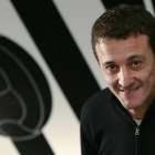 César Sánchez, el día en que fue presentado como jugador del Valencia, hace 10 años.-MIGUEL LORENZO