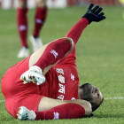 Higinio Marín es uno de los jugadores en proceso de recuperación de su lesión. Mario Tejedor.