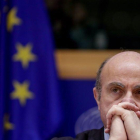 El vicepresidente del Banco Central Europeo (BCE), Luis de Guindos.-EPA