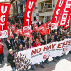 Manifestación del Primero de Mayo en la capital.-MARIO TEJEDOR