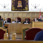 Una imagen de archivo de un juicio celebrado en el pasado mes de octubre en la Audiencia Provincial.-VALENTÍN GUISANDE