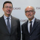 Jorge Badia, director general de Cuatrecasas, y Rafael Fontana, presidente ejecutivo.-