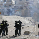 Soldados israelís en los enfrentamientos en Jeruselén Este contra palestinos-REUTERS