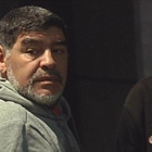 Maradona y su pareja en Madrid-EFE