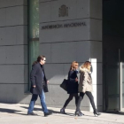 Pablo Iglesias llega a la Audiencia Nacional.-EUROPA PRESS
