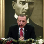 El presidente de Turquía, Recep Tayyip Erdogan-LEFTERIS PITARAKIS