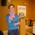 La investigadora Angelita Rebollo en las instalaciones de la Universidad de León-EL MUNDO