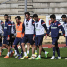 La plantilla del Numancia votó el lunes que respalda a la AFE en su convocatoria de huelga-Valentín Guisande