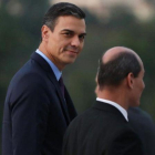 Pedro Sánchez, a su llegada a La Habana-REUTERS / ALEXANDRE MENEGHINI