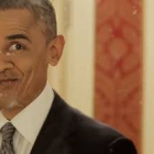 Fotograma del vídeo promocional de Obama.  El vídeo promocional de Obama.  El vídeo promocional de Obama.-Foto:
