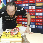 Pablo Machín cumple hoy 42 años y quiere celebrarlo consiguiendo los tres puntos en Soria.-DIARI DE GIRONA