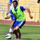 Natalio será la referencia del equipo ante el Huesca. / ÁLVARO MARTÍNEZ-