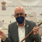 Luis Carramiñana, nuevo presidente del Centro Soriano de Zaragoza. HDS