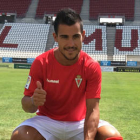 Rafita, con la camiseta del Murcia. / Real Murcia-