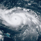 Las nuevas previsiones apuntan a que Dorian gire hacia el noroeste en los próximos días.-NOAA