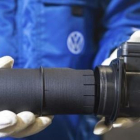 Detalle del filtro de estabilización del flujo de aire de Volkswagen.-