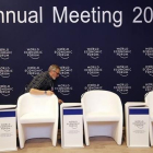Preparativos del Centro de Congresos de Davos, Suiza, sede del Forum Económico Mundial.-REUTERS / RUBEN SPRICH