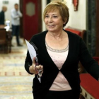 La diputada Celia Villalobos, que preside la Comisión del Pacto de Toledo, en una imagen de archivo.-CHEMA MOYA