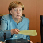 La cancillera Angela Merkel.-AFP / TOBIAS SCHWARZ