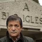 Javier Fernández, presidente de la gestora, el viernes durante el homenaje a Pablo Iglesias, fundador del PSOE.-JOSÉ LUIS ROCA