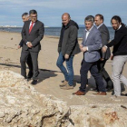 El vicepresidente segundo del Gobierno, Pablo Iglesias, visita varias de las zonas mas afectadas por la reciente borrasca ’Gloria’ en las provincias de Alicante y Valencia-MIGUEL LORENZO