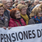 Manifestación de pensionistas en Barcelona.-FERRAN SENDRA (EL PERIÓDICO)