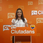 Inés Arrimadas, presidenta de Ciudadanos en Cataluña.-EL PERIÓDICO