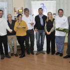 Finalistas y miembros del jurado del concurso de la Mejor Tapa Micológica Provincial.-VALENTIN GUISANDE