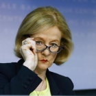 Danièle Nouy, jefa del Consejo de Supervisión del BCE.-REUTERS / RALPH ORLOWSKI