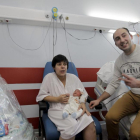 El primer bebé nacido en la provincia el pasado año.-L.A.T.