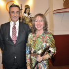 Rafael y Mª Mar, jurados de Santa Catalina 2017, en el local de cuadrilla.-MARÍA FERRER