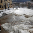 Molinos de Duero también recibió una copiosa granizada.-CEDIDA