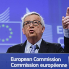 El presidente de la Comisión Europea, Jean-Claude Juncker, este viernes 15 de enero.-EFE / OLIVIER HOSLET